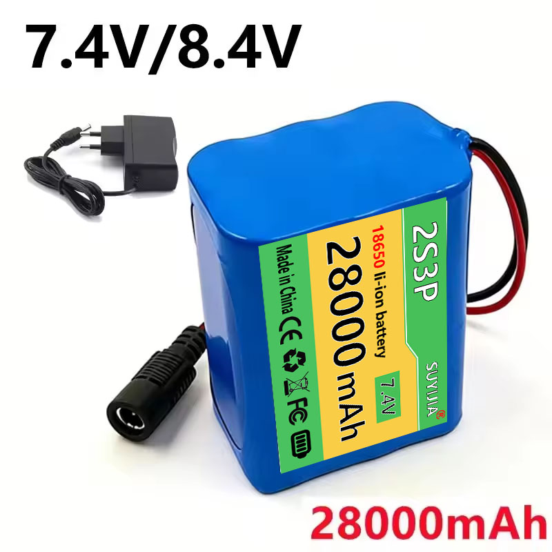 Fishing Boat Navigation Light - Batería de litio de 8,4 V,
