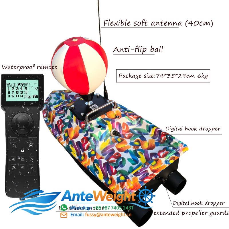 Barco de Pesca RC con Motor si - Fishing Boat Gps reseña y precio
